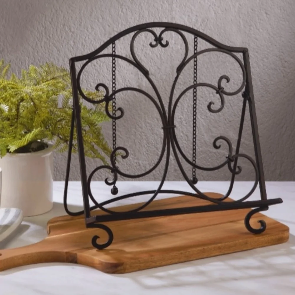 METAL COOKBOOK STAND - Picture 2 of 3